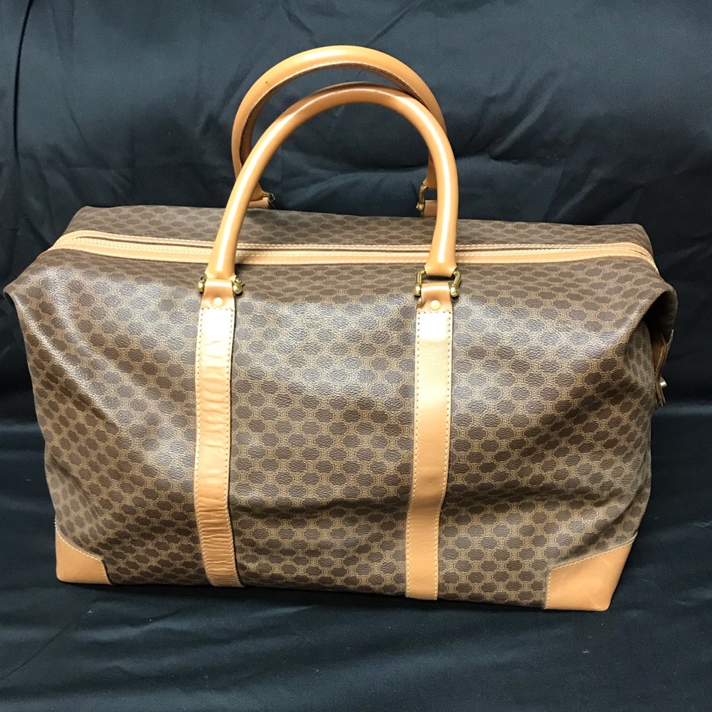 CELINE MACADAM BOSTON DUFFLE TRAVEL BAG VGC  ‼️PURGE SALE‼️ - Picture 2 of 8